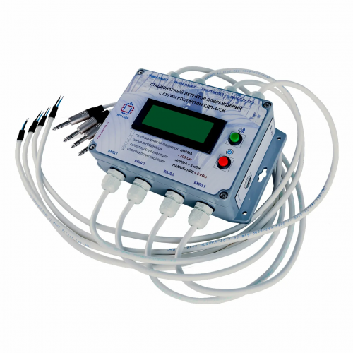 Детектор повреждений стационарный четырехканальный с сухим контактом ДПС-4АМ/СК ГОСТ Р 56380-2021 в Твери