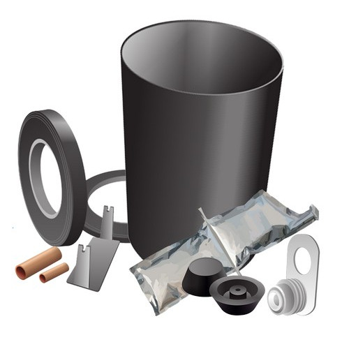 Комплект изоляции стыков в полиэтиленовой оболочке КЗС(т) 89х180х500 мм ГОСТ 30732-2020