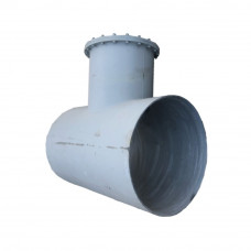 Тройник в ВУС изоляции с ЦПП равнопроходный 80х89х8 мм ГОСТ 17376-2001