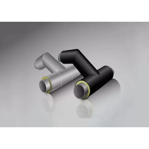 Тройниковое ответвление стальное с переходом ППУ ПЭ тип 1 Ст10 89х4х89х4х76х3,5х1450 мм ГОСТ 10705-80