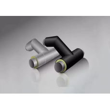 Тройниковое ответвление стальное ППУ ОЦ тип 2 09Г2С 45х3,5х32х3х1200х730 мм ГОСТ 8732-78